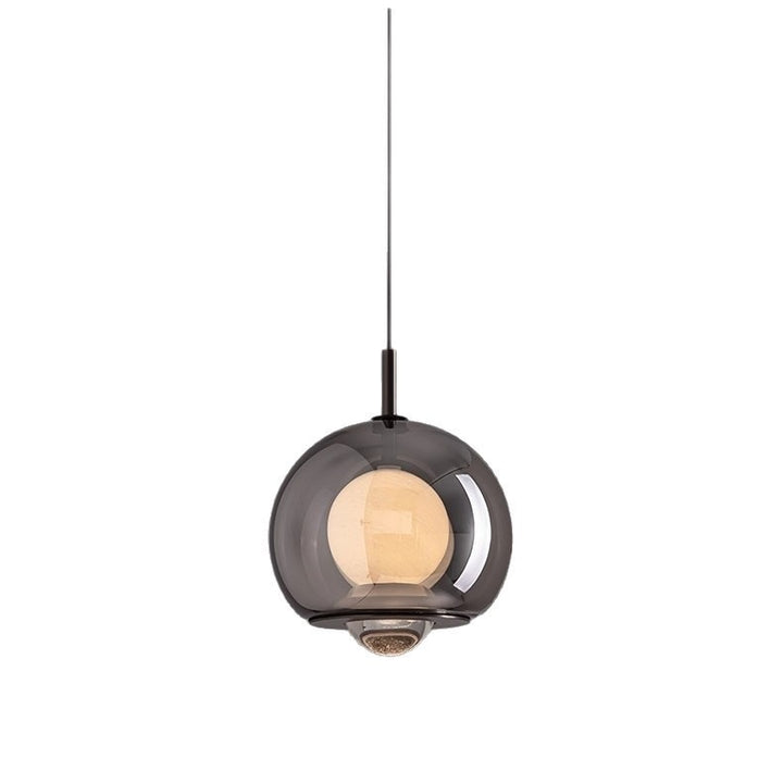 Modern Glass Globe Pendant Light