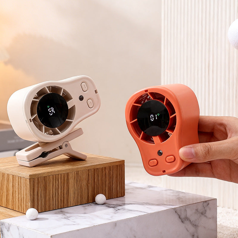 Portable Mini Fan with Integrated LED Lighting Kalsten