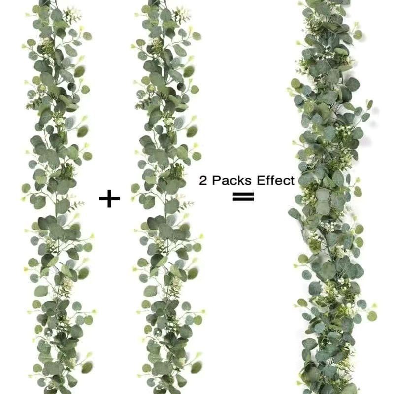 Artificial Eucalyptus Floral Garland