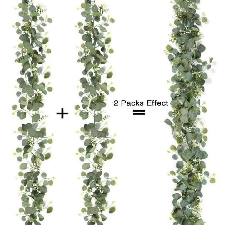 Artificial Eucalyptus Floral Garland
