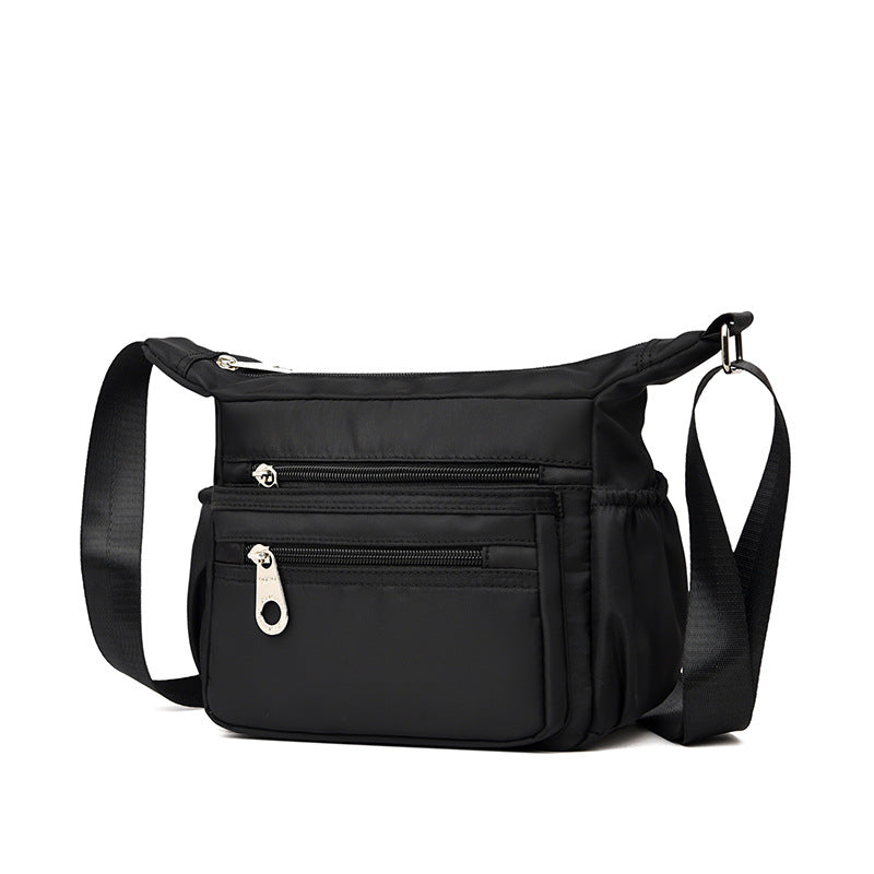 Multi-Zipper Crossbody Organizer Bag Kalsten