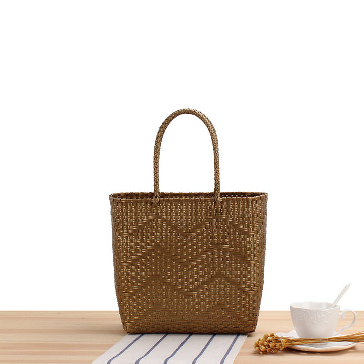 Robust Shopping Bag Made of Woven Synthetic Material Kalsten