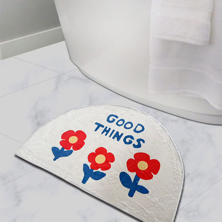 Cartoon Cat-Shaped Bath Mat