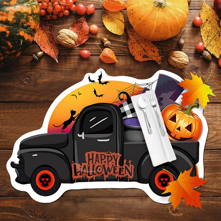 Halloween-Themed Decorative Table Mat