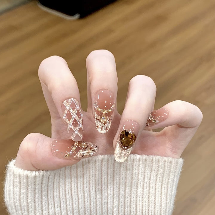 Premium Ocean-Inspired Press-On Nail Extensions Kalsten