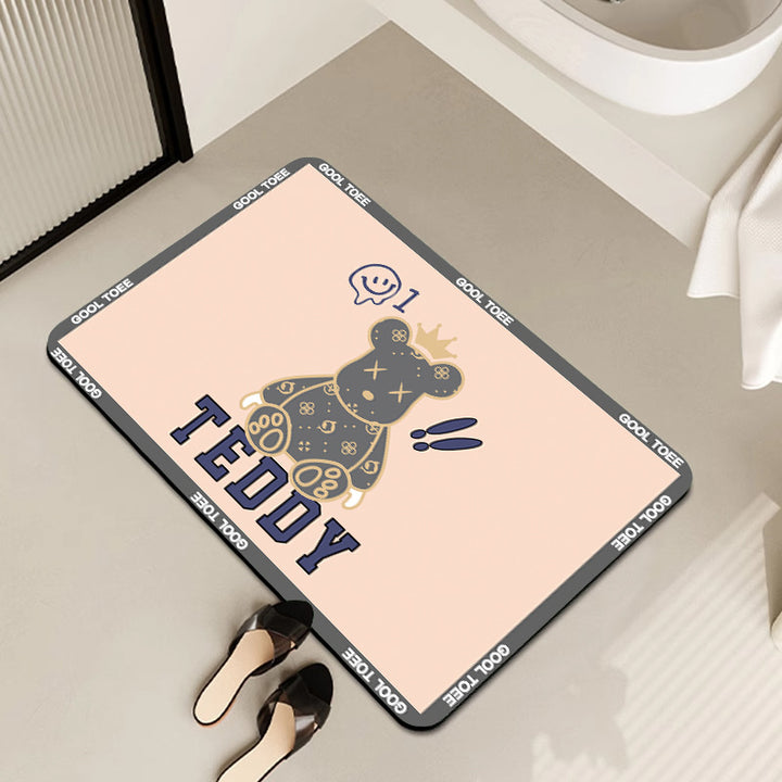 Decorative Cartoon-Themed Floor Mat Kalsten