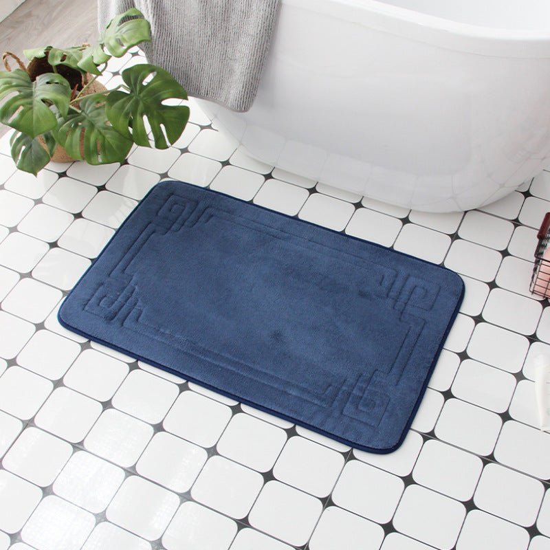 Plush Bath Mat Kalsten