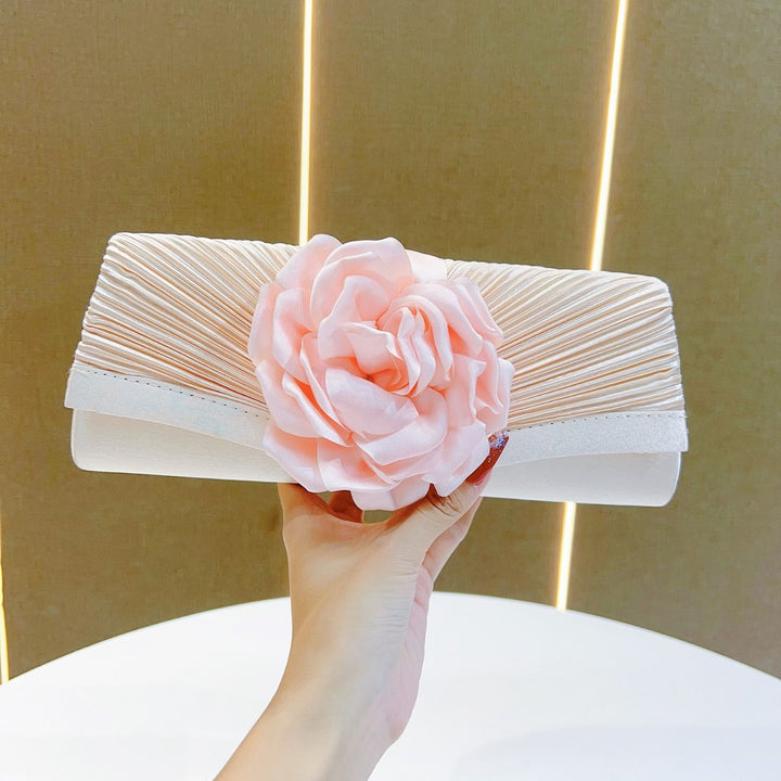 Floral Embellished Evening Clutch