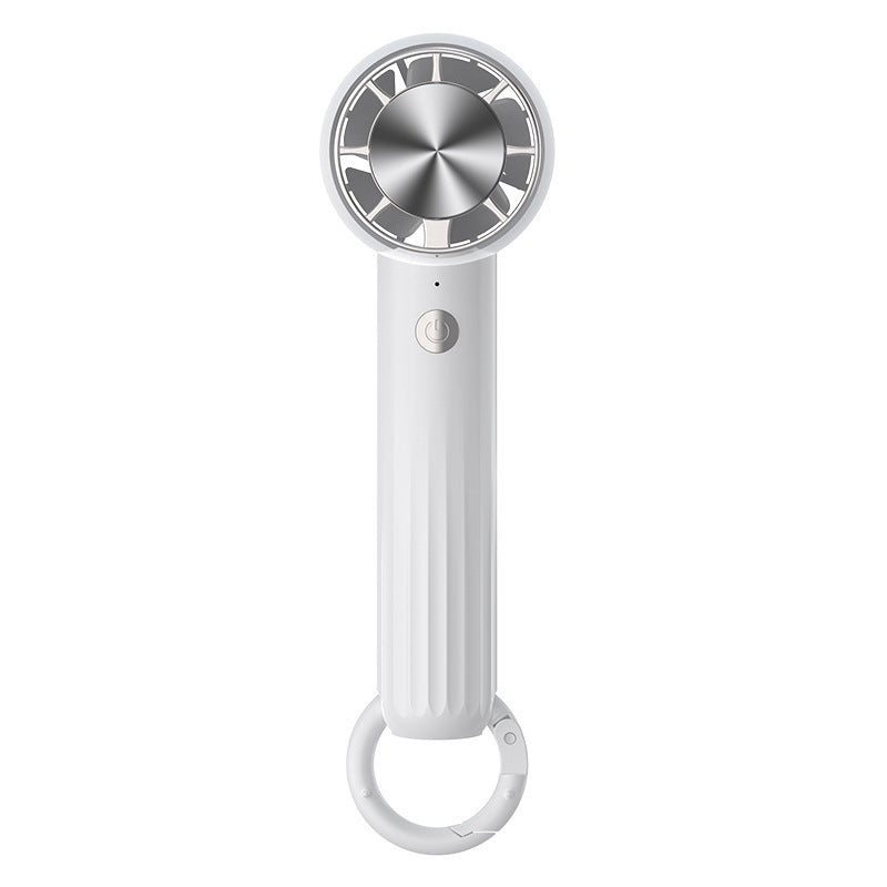 Ladies Wearable Hand Fan with Flexible Handle Kalsten