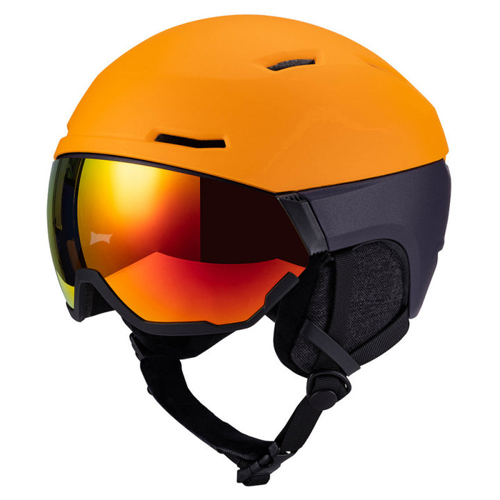 Ski Helmet with Integrated Visor Kalsten