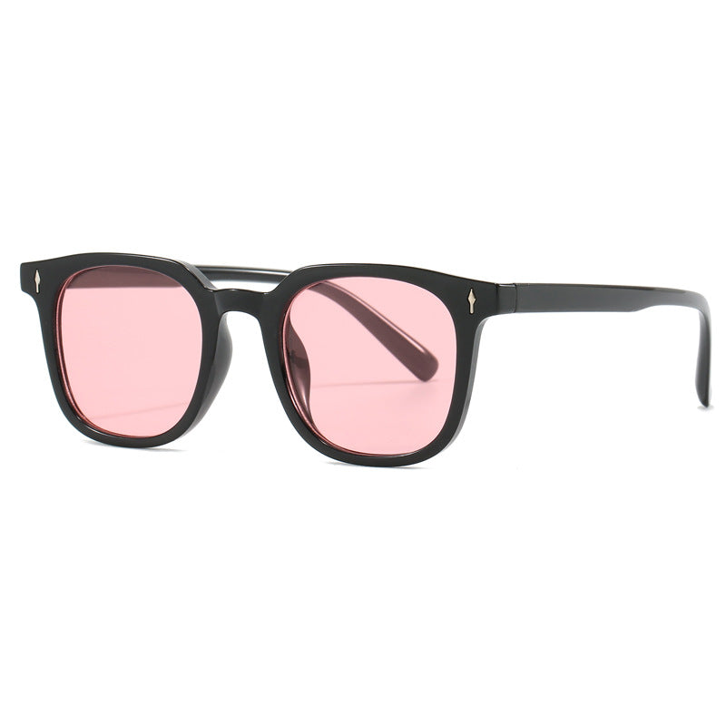Women's fashionable square sunglasses with durable plastic frame Kalsten