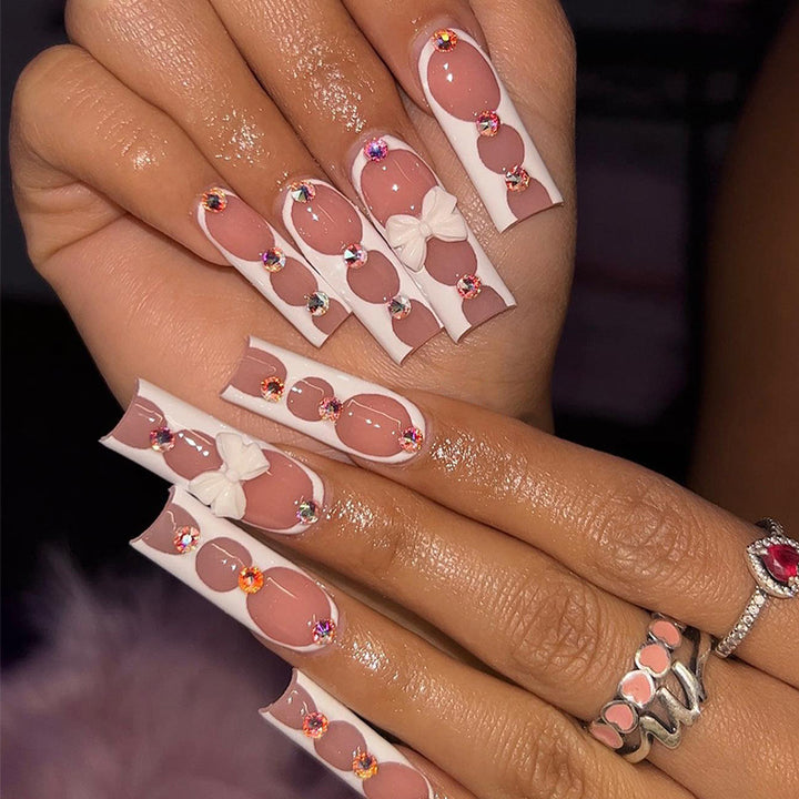 Glamorous Jewel-Accent Nail Art Kit
