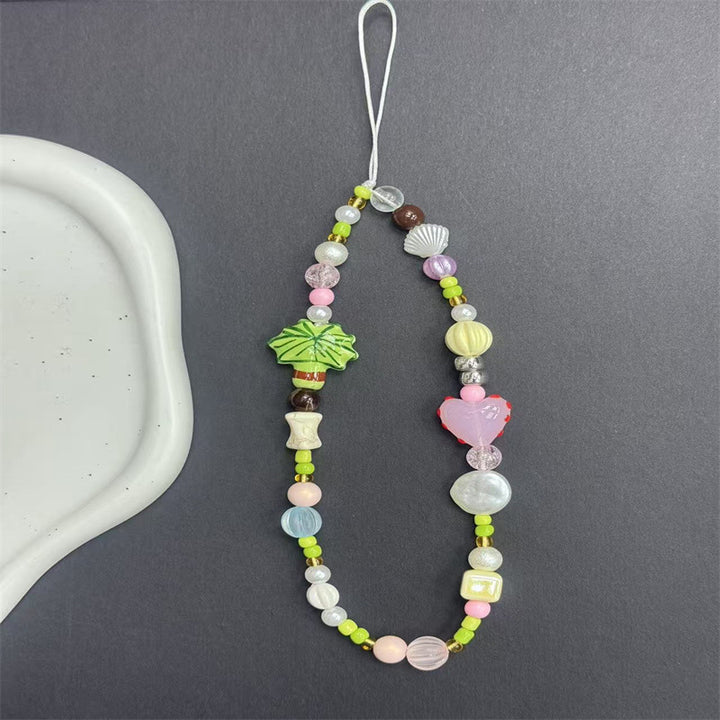 Whimsical Beaded Charm Necklace Kalsten 1790136000