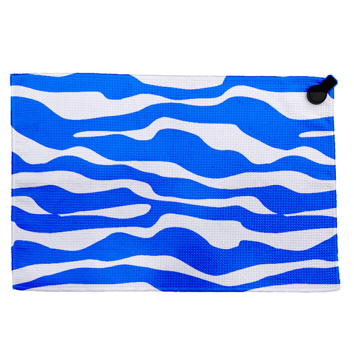 Towel with modern circular pattern Kalsten