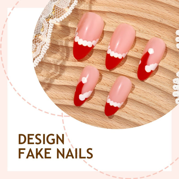 Art nail set with festive design Kalsten