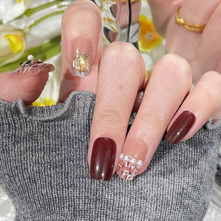 Premium Acrylic Press-On Nail Tips Kalsten
