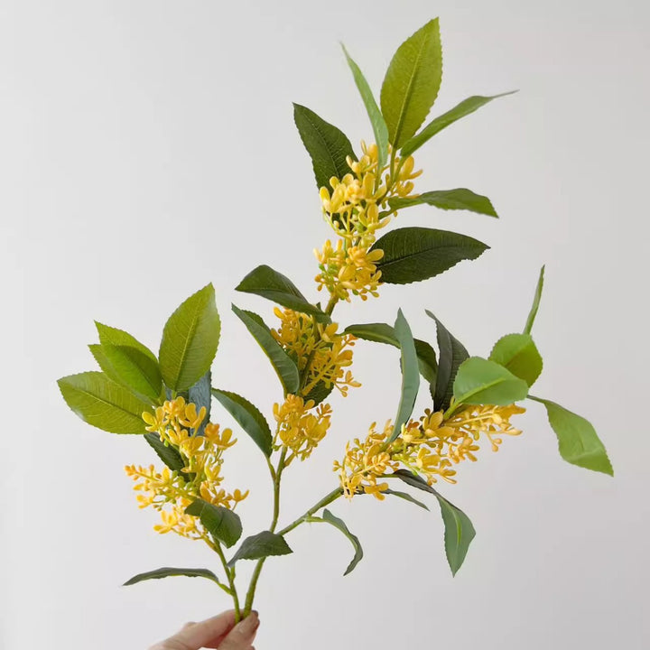 Decorative Yellow Blossom Stem