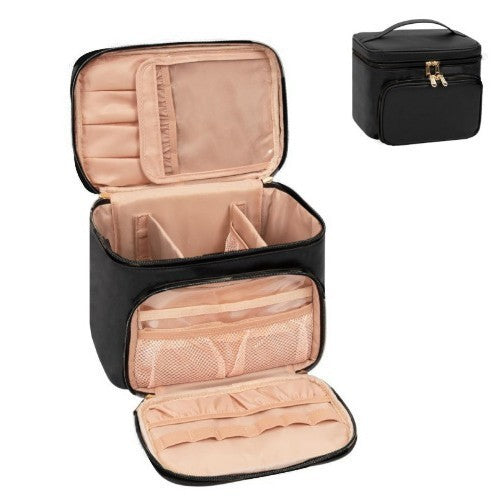 Luxurious Cosmetic Organizer Bag with Separate Compartment System Kalsten