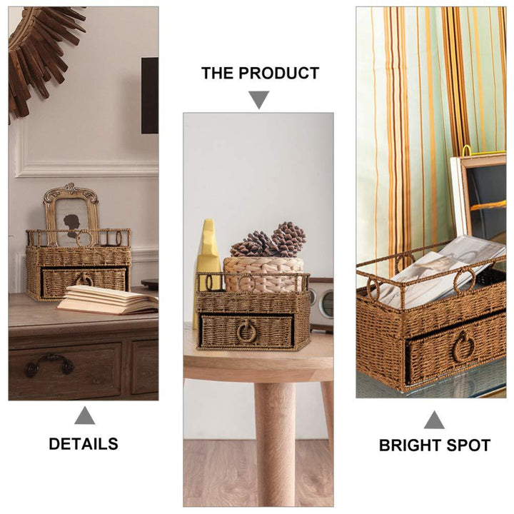 Decorative Woven Storage Tray Kalsten