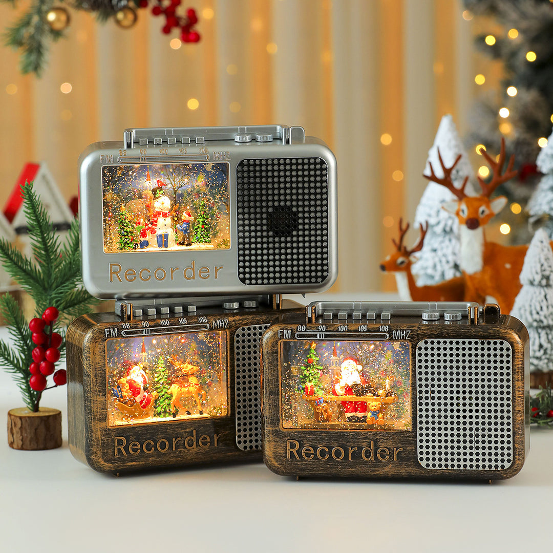 Decorative Musical Snow Globe Radio Kalsten