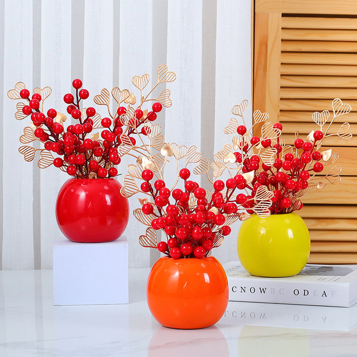 Heart-Shaped Decorative Floral Arrangement
