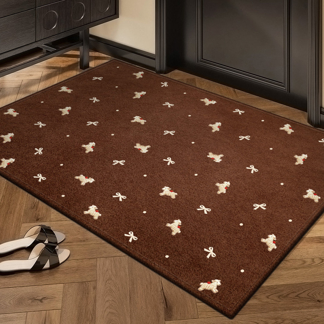 Decorative Sheep-Themed Area Rug