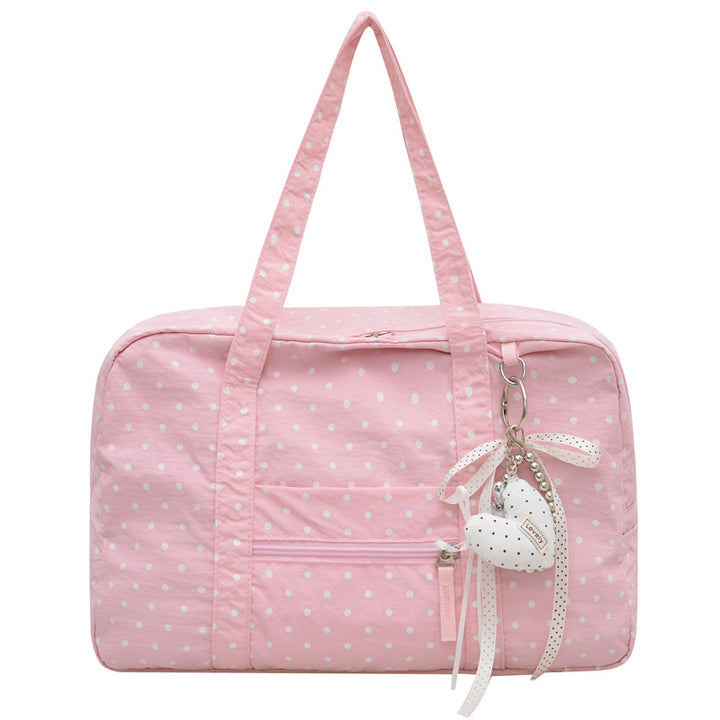 Stylish Polka Dot Travel Duffle Bag Kalsten