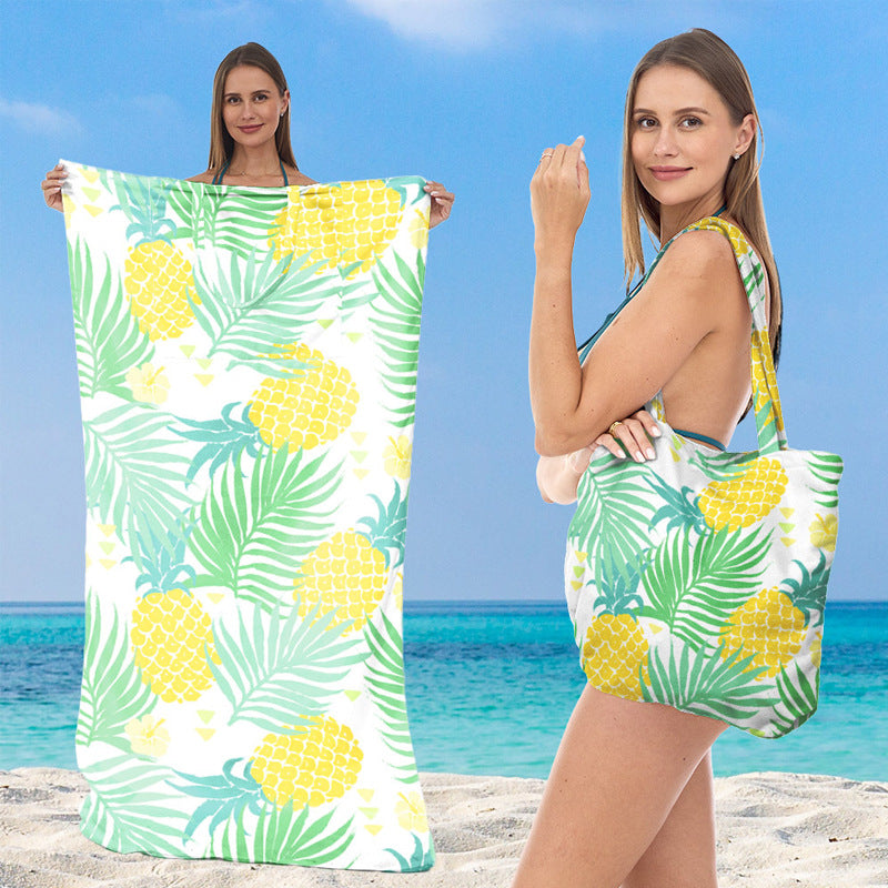 Tote bag with integrated towel Kalsten
