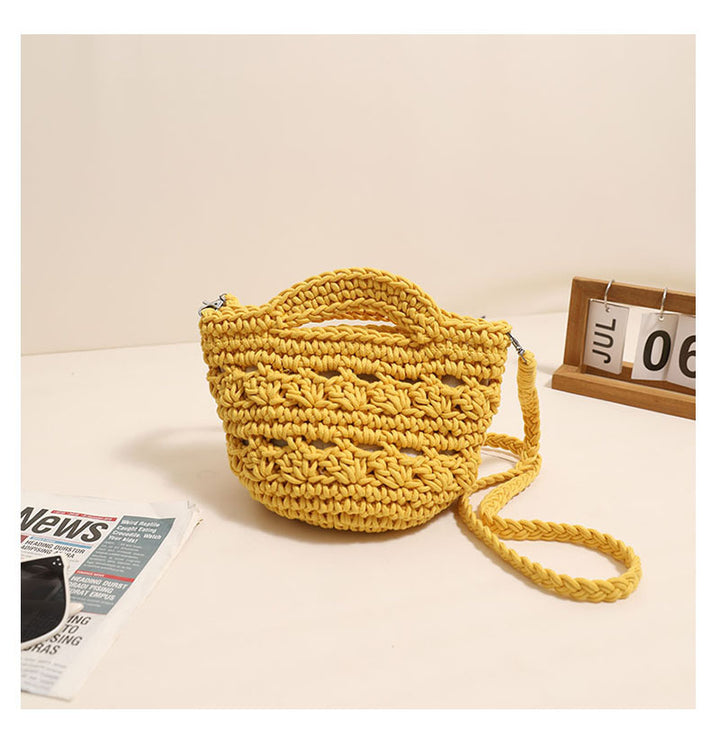 Playful macrame handbag with textured surface Kalsten