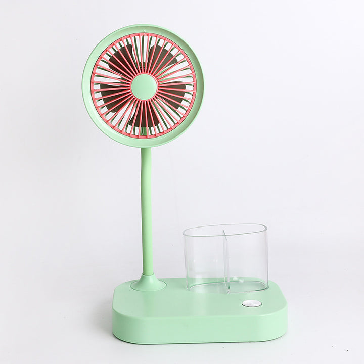 Ladies Portable Table Fan with Integrated Water Sprayer and Ergonomic Design Kalsten