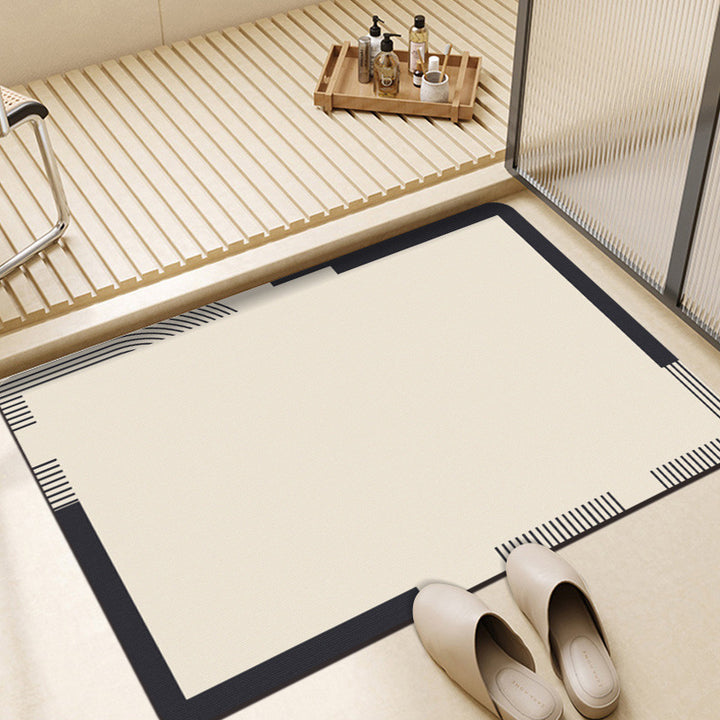 Modern Geometric Bath Mat