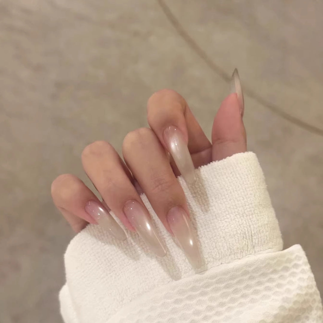 Long Almond Shaped Nail Extensions