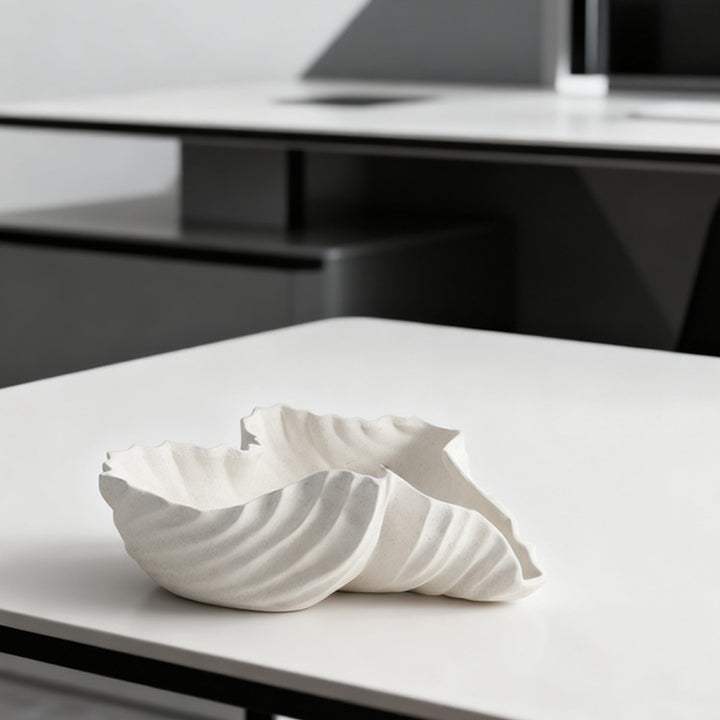 Elegant Shell-Shaped Decorative