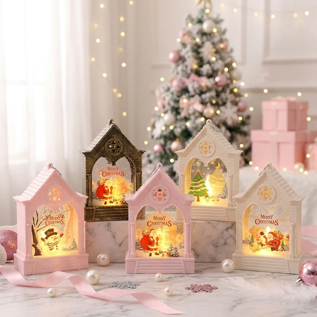 Nostalgic lantern with LED lighting