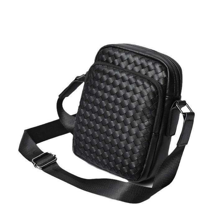Practical Crossbody Bag with Woven Design Kalsten