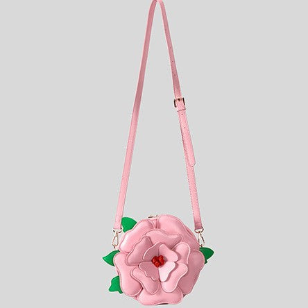 Floral-Themed Decorative Handbag