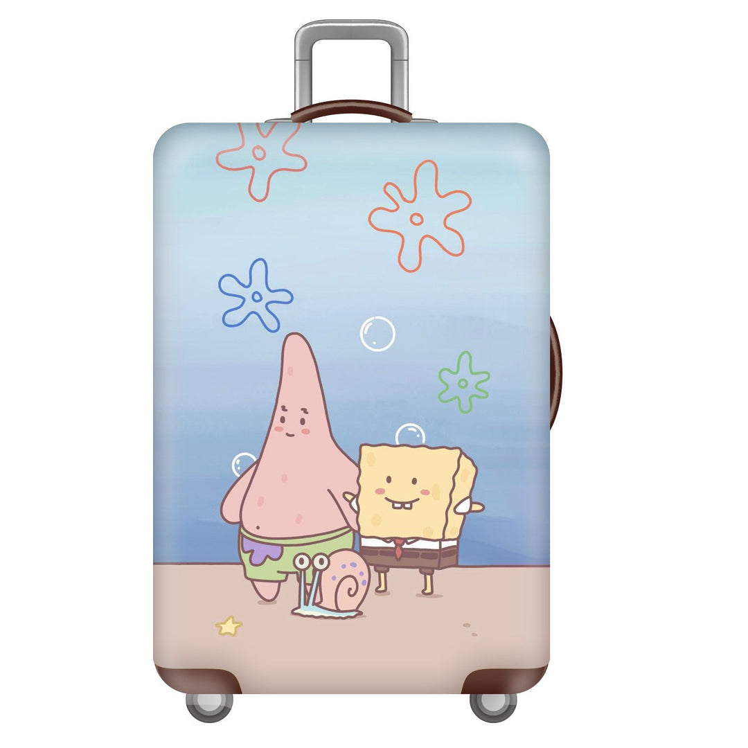 Unisex hard shell suitcase with colorful cartoon design Kalsten