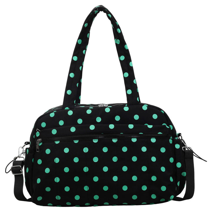 Versatile Polka Dot Travel Duffle Bag
