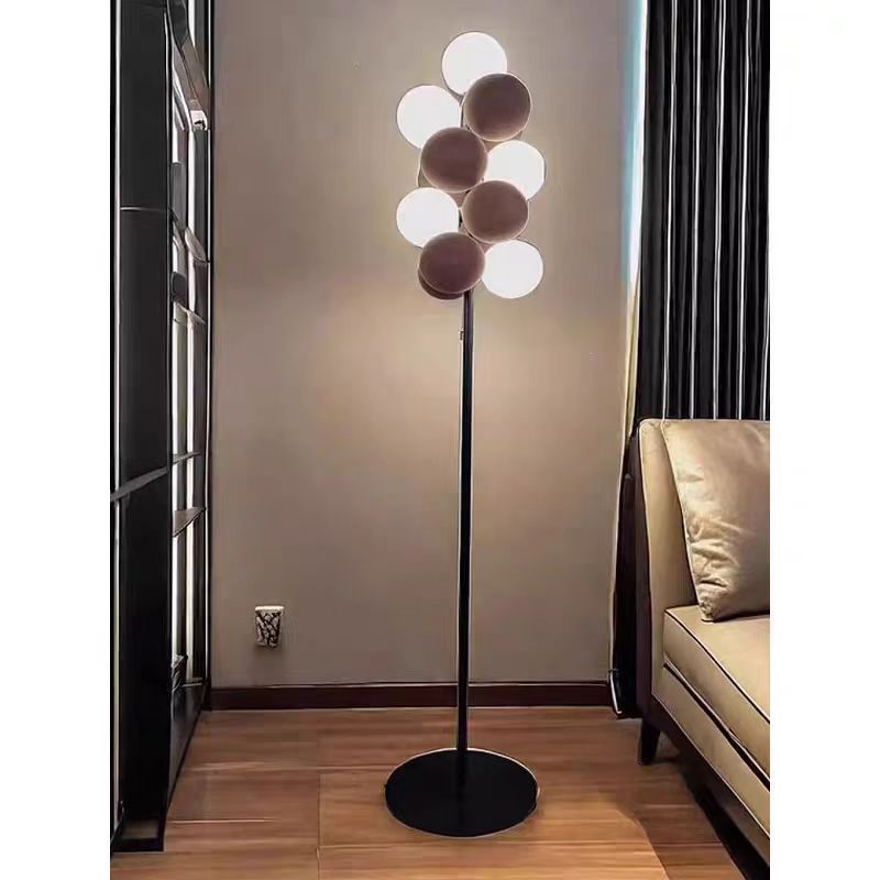 Modern Geometric Ball Floor Lamp