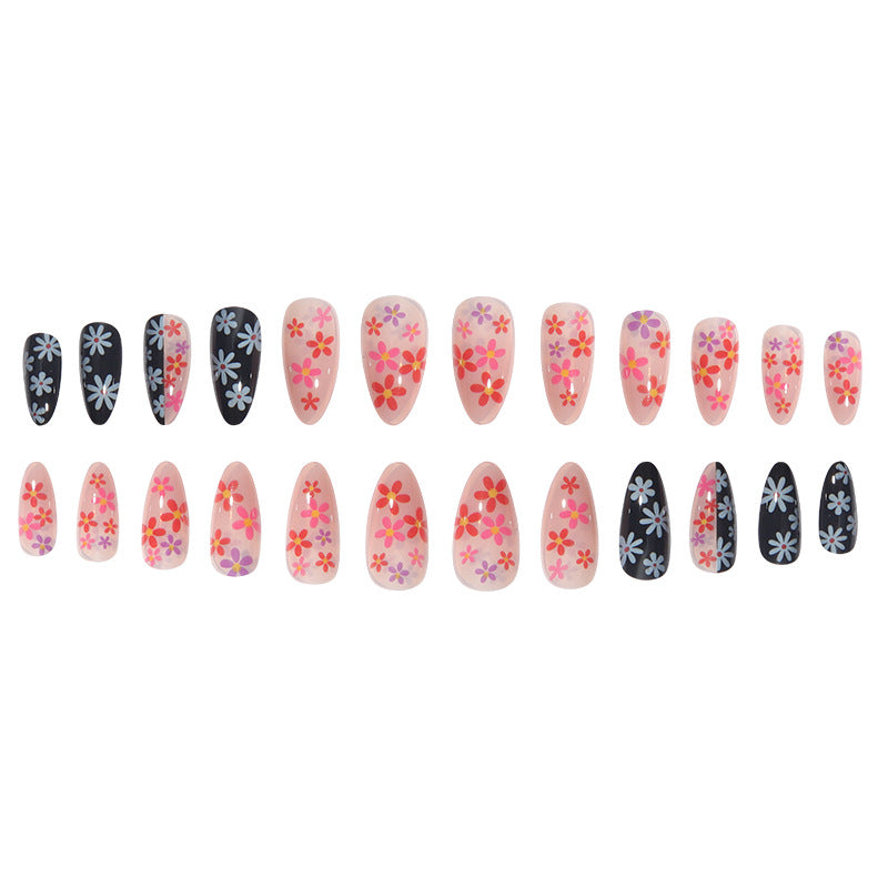 Artistic Floral Stiletto Nail Art Set Kalsten