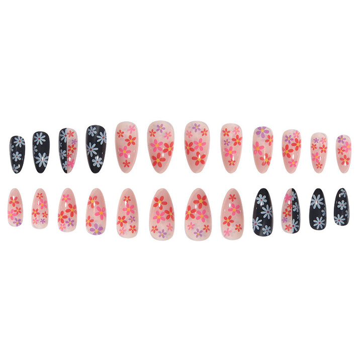Artistic Floral Stiletto Nail Art Set Kalsten