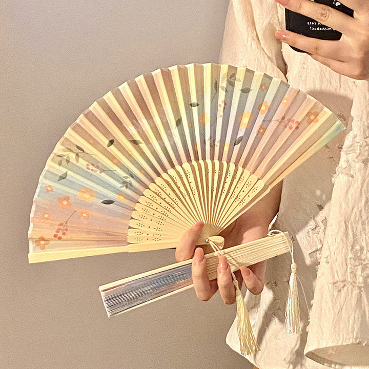 Hand fan made of high-quality natural material Kalsten