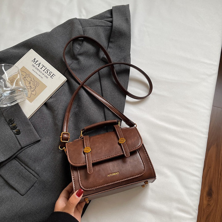 Compact Leather Handbag Kalsten