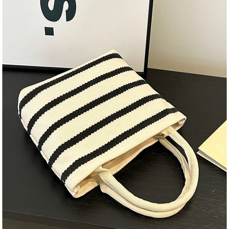 WoStriped Canvas Tote Bag Kalsten