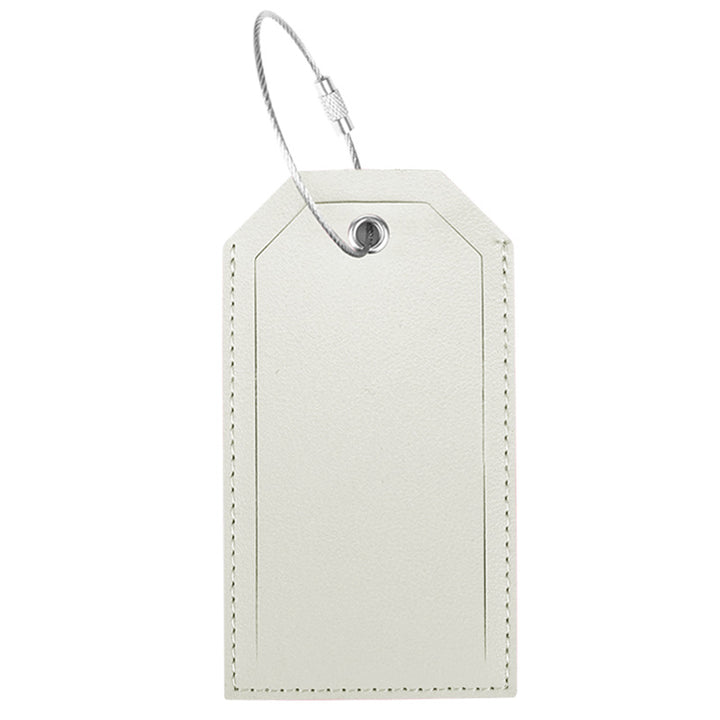 Women’s luggage tag made of durable leather with stainless steel closure Kalsten