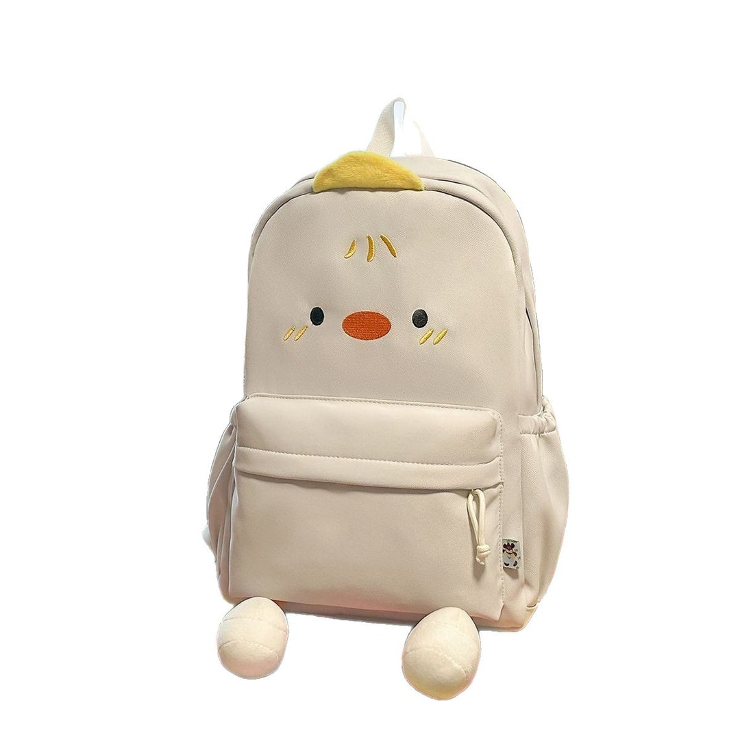 Creative Designed Backpack with Plush Applications Kalsten