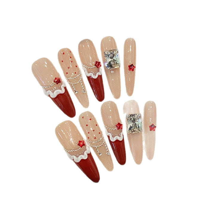 Artistic Elegant Press-On Nail Set