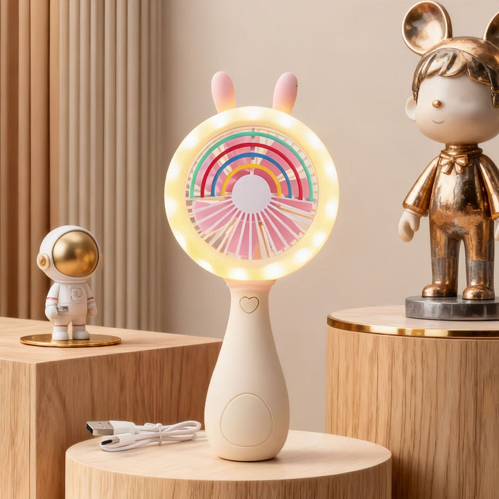 Ladies portable mini hand fan in creative animal design Kalsten