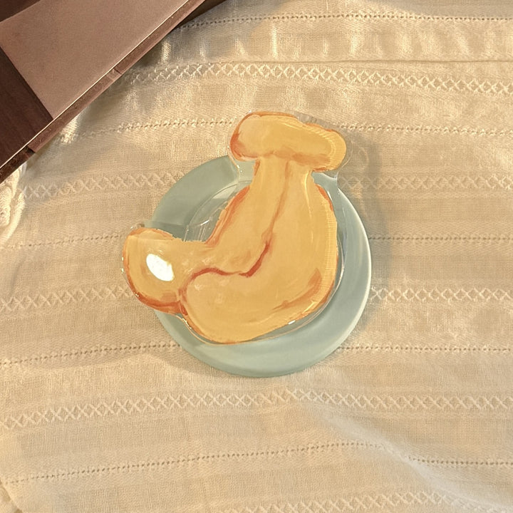 Creative ceramic coaster in figurative design Kalsten
