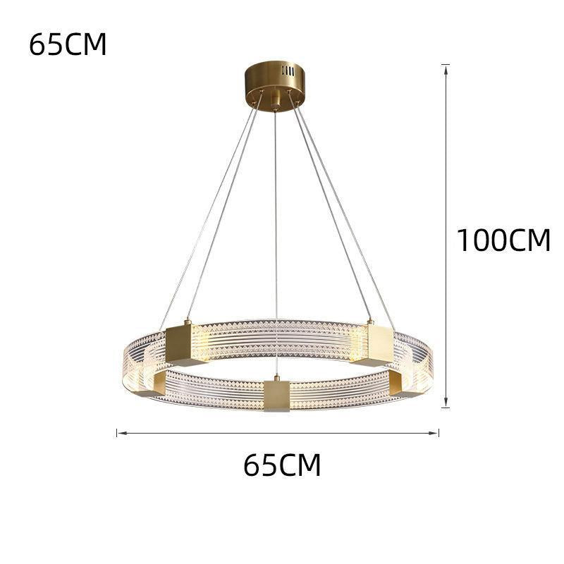 Modern Elegant Circular Pendant Light